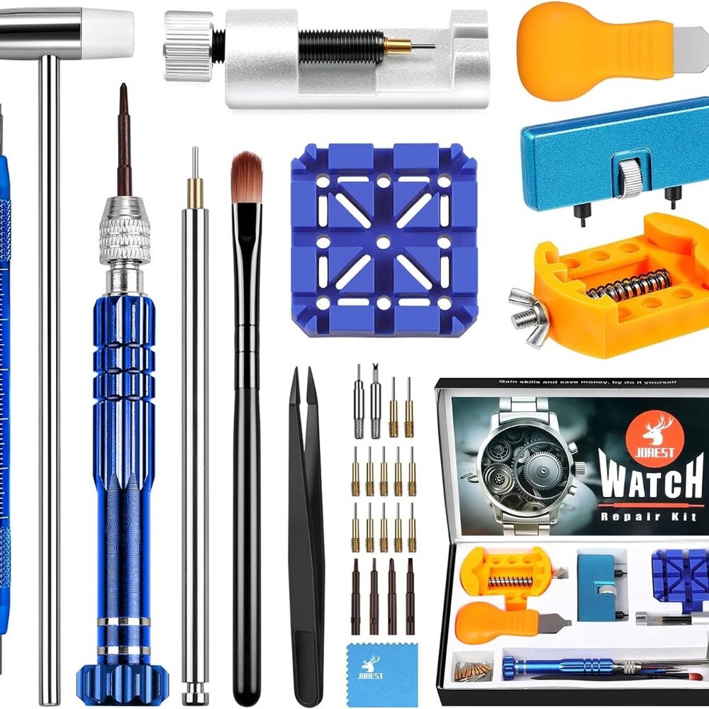 Watch Repair Kit, for Watch Battery Replacement & Watch Link Removal